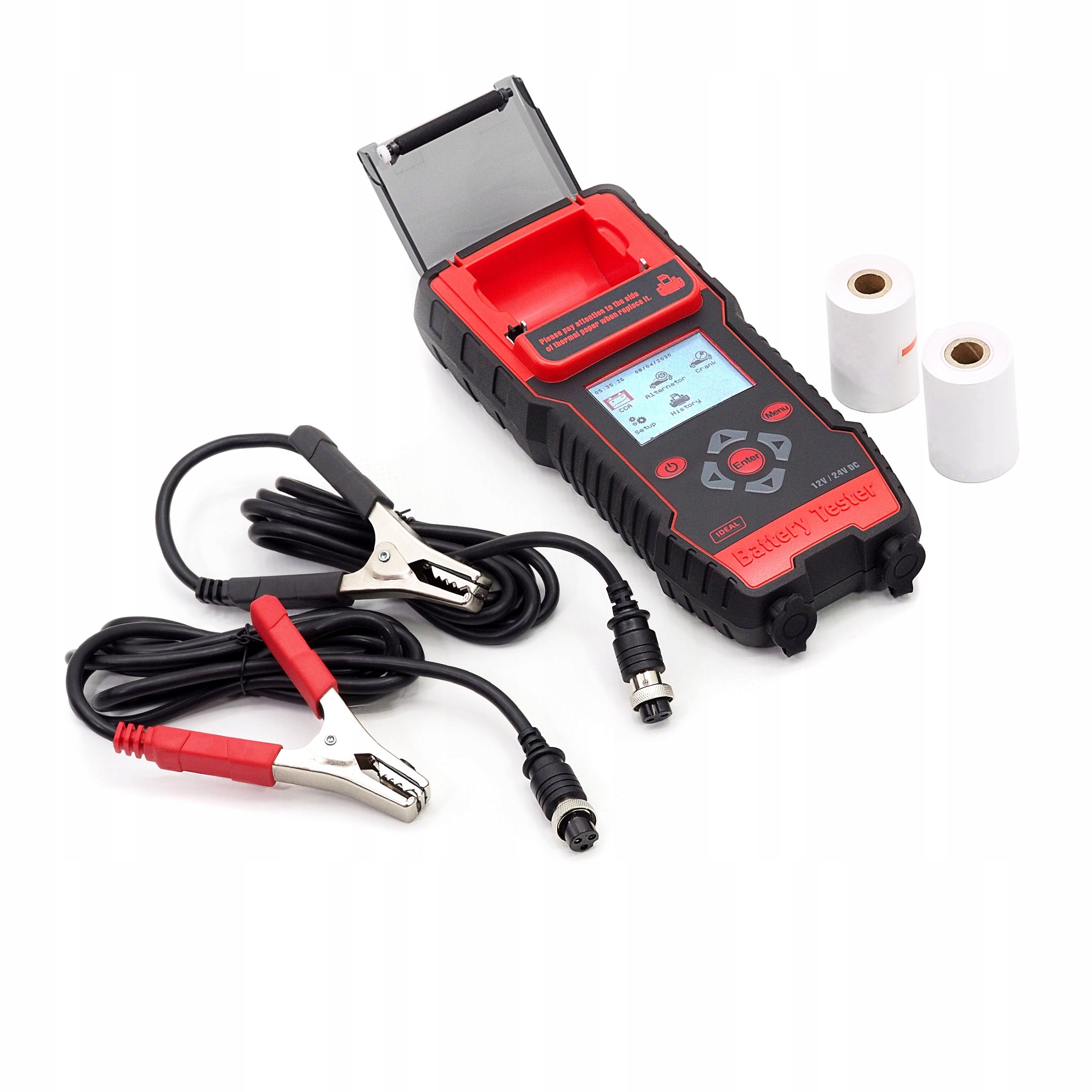 Цифровой тестер батареи Ideal BDT7000 12V печать