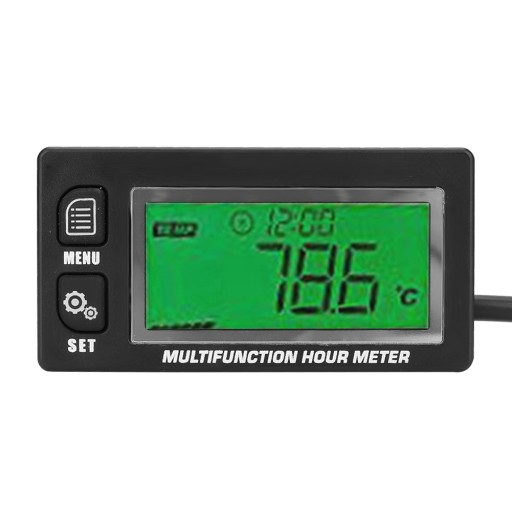Цифровой ЖК-термометр Тахометр Датчик температуры Счетчик температуры 0K