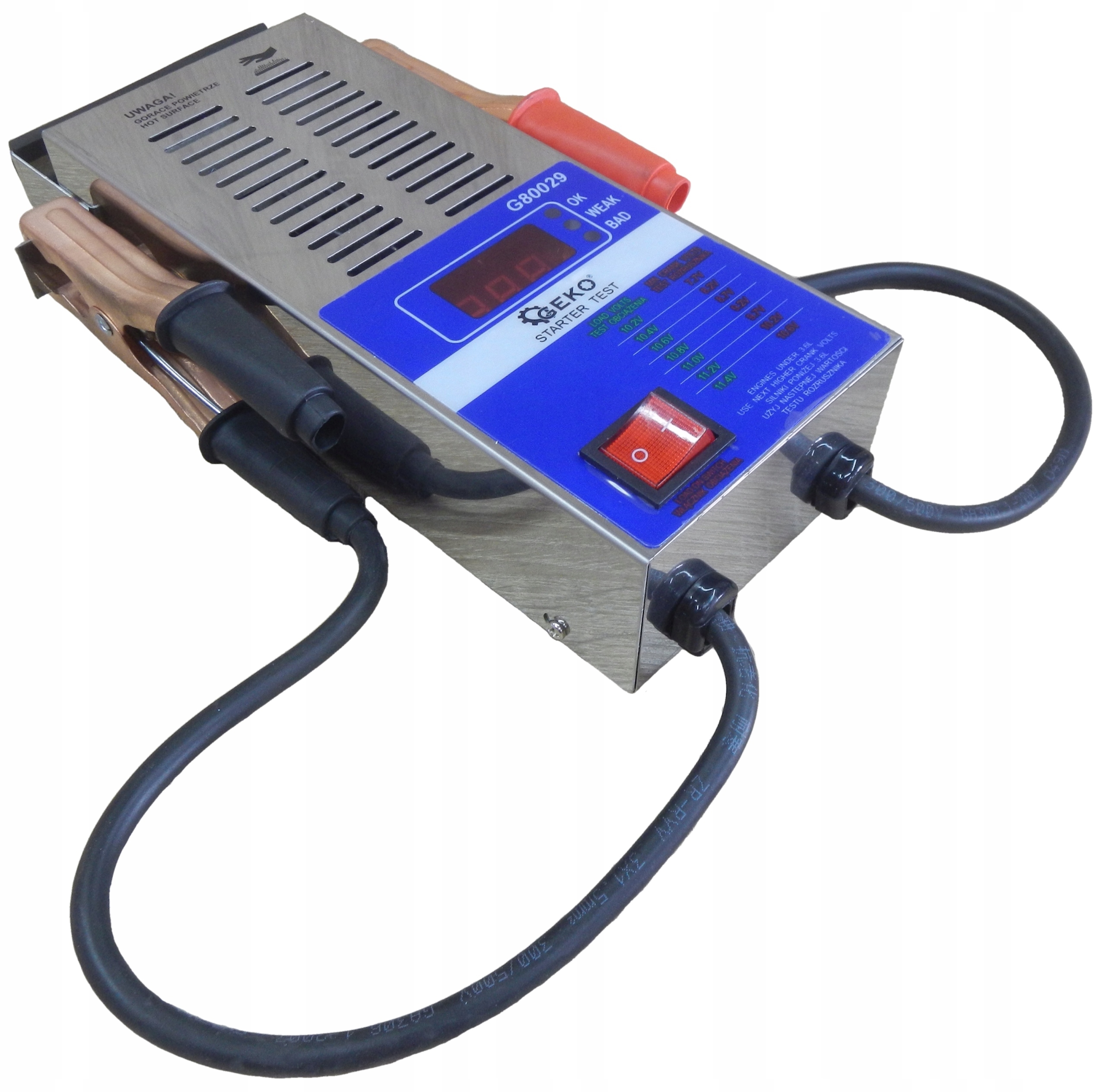 Цифровой ЖК-тестер для проверки батареи 12V