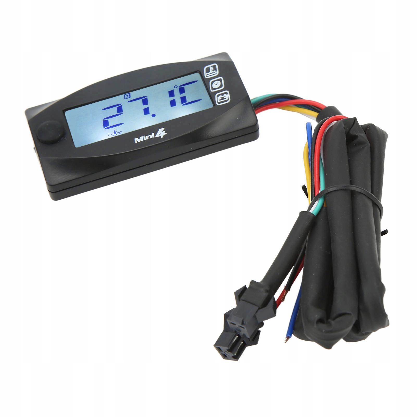 Цифровий дисплей мотоцикла 4 в 1 термометр