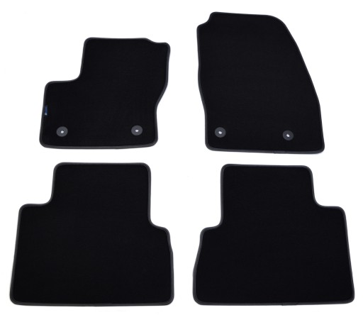 Black Diamond, велюрові килимки ALDOS - Ford C-Max 2015-2019 рр.