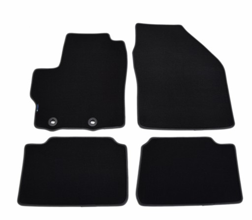 Black Diamond, велюровые коврики ALDOS - Mazda 2 Hybrid с 2022 года.