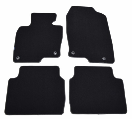 Black Diamond, велюровые коврики ALDOS - Mazda CX-5 2017 г.в.