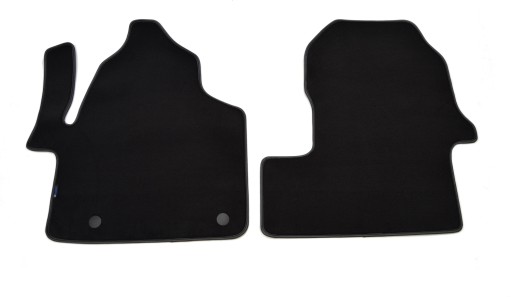 Чёрные велюровые коврики Diamond, ALDOS - Mercedes Sprinter IV W907 с 2018 г.