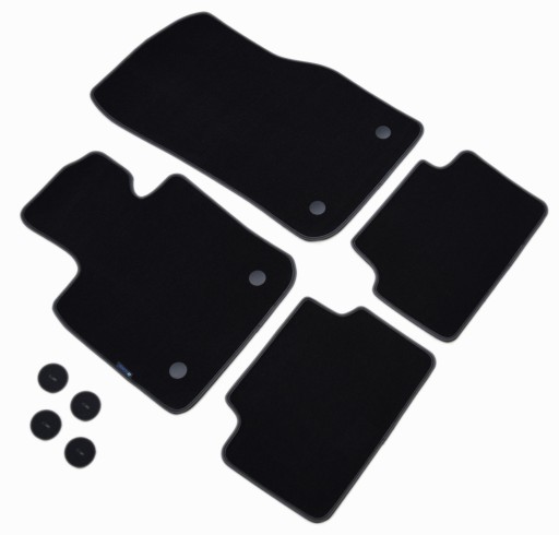 Велюровые коврики Black Diamond, ALDOS - Mini Cooper F55, 5 дверей, 2015 г.в.