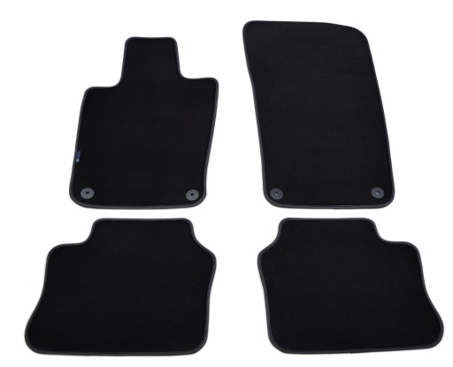 Black Diamond, велюровые коврики ALDOS - Porsche Panamera 970 2009-2016 гг.