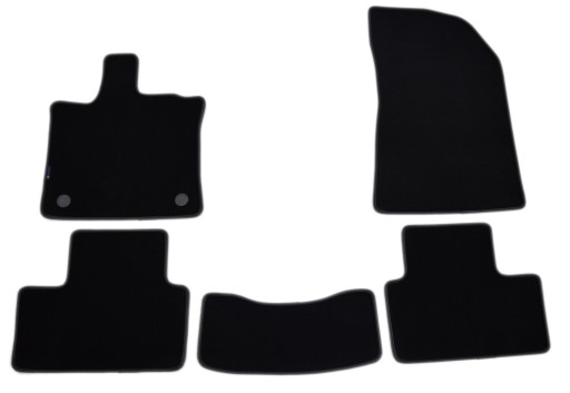 Black Diamond, велюрові килимки ALDOS - Renault Captur 2020р. / 5 шт