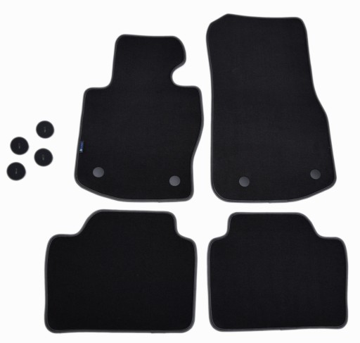 Велюровые коврики Black Diamond — BMW 4 Series F36 Gran Coupe xDrive от 14 лет.