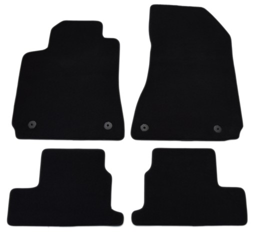 Велюровые коврики Black Diamond, окантовка - Alfa Romeo Brera 2006-2010 гг.