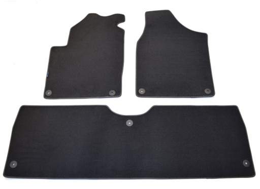 Чорні оксамитові килимки Diamond, Trim - Alhambra 1996-2010 5 міс./3 шт.