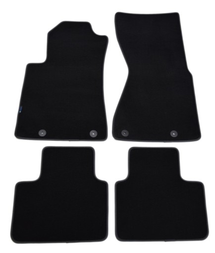 Велюровые коврики Black Diamond, Rimówka - Audi A8 D2 1994-2002 гг.