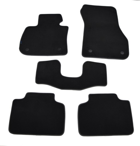 Велюрові килимки Black Diamond, Rimówka - BMW F45 2014-2021. +Ріпа