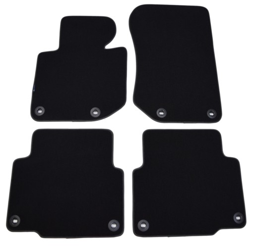 Коврики велюровые чёрные Diamond, Диск - BMW 3 Series E36 1991-2000 гг.