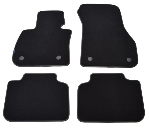 Велюрові килимки Black Diamond, окантовка - BMW X2 F39 2018 + липучка