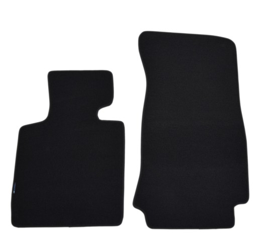 Коврики черные велюровые Diamond, Rimówka - BMW Z4 2002-2009 гг. / 2 шт.