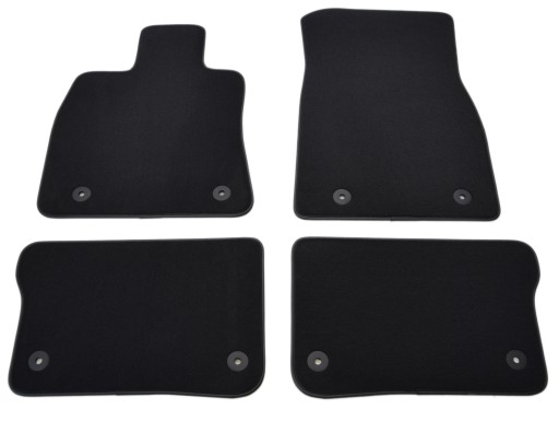 Велюрові килимки Black Diamond, окантовка - Cadillac CT6 16-20р.