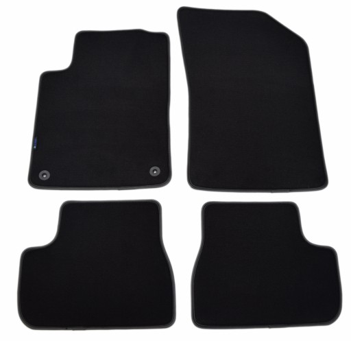 Велюрові килимки Black Diamond, Rimówka - Citroen DS3 Cabrio 2013-2015.