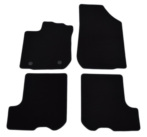 Велюрові килимки Black Diamond, окантовка - Dacia Logan MCV з 06/2013.