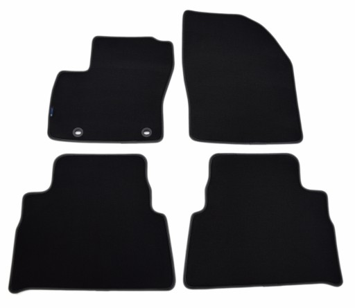 Велюровые коврики Black Diamond, Rimówka - Ford C-Max 2003-2010 гг.