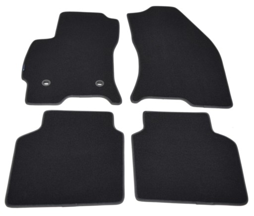 Велюровые коврики Black Diamond, Rimówka - Ford Mondeo 2000-2007 гг.