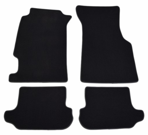 Велюрові килимки Black Diamond, окантовка - Honda CRX del Sol 1992-1997 рр.