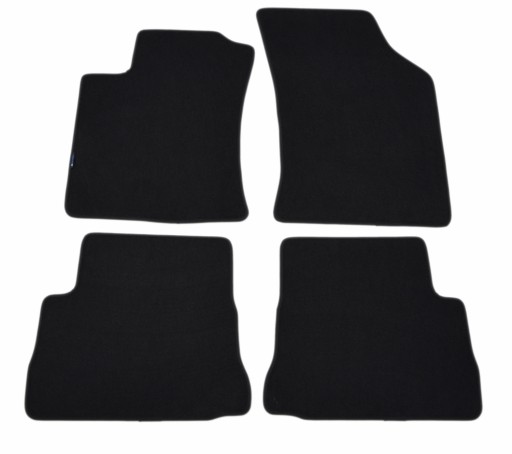 Коврики черные велюровые Diamond, Rimówka - Hyundai Getz 2003-2009 гг.