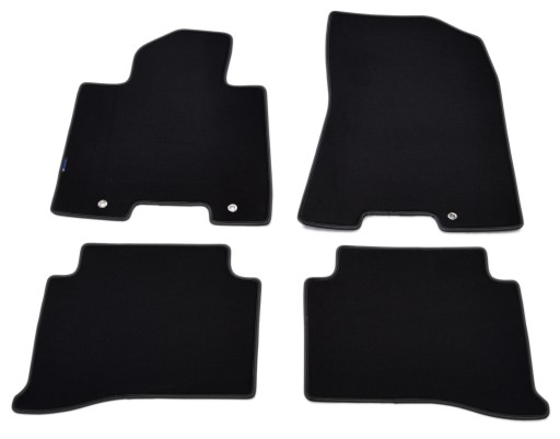 Велюровые коврики Black Diamond, Rimówka - Hyundai Tucson 2015-2020 гг.