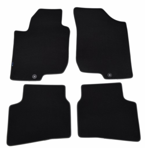 Велюрові килимки Black Diamond, Rimówka - Hyundai i30/i30CW 2007-2012.