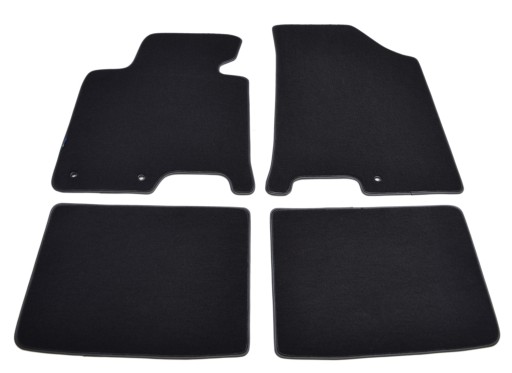 Велюрові килимки Black Diamond, Rimówka - Hyundai i40 2011р.