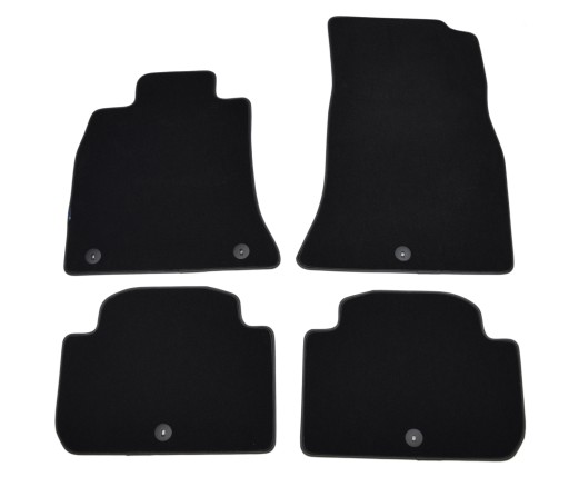 Велюрові килимки Black Diamond, Rimówka - Kia Stinger 2017р.