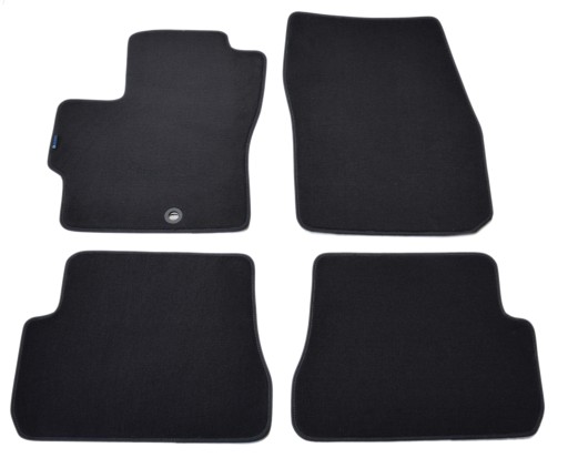 Чорні велюрові килимки Diamond, Rimówka - Mazda 3 2003-2009 рр.