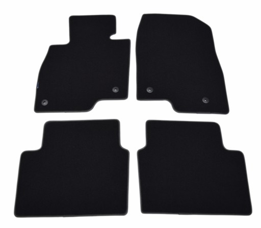 Велюрові килимки Black Diamond, Rimówka - Mazda 6 Універсал 2013р.