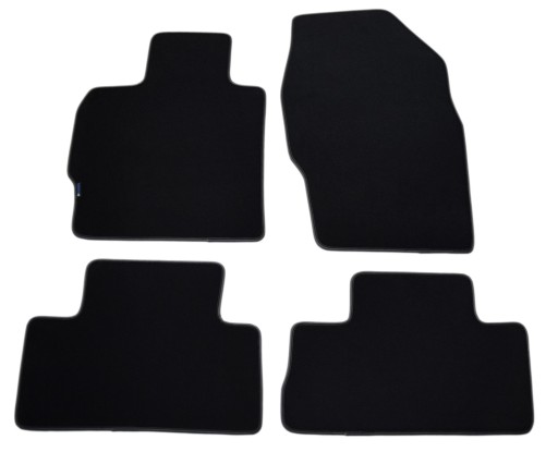 Велюрові килимки Black Diamond, Rimówka - Mazda CX-7 FL 2009-2012.