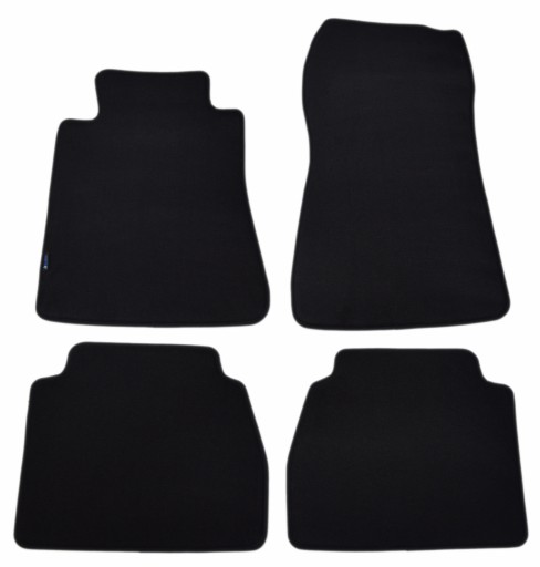 Оксамитові килимки Black Diamond, Rimówka - Mercedes 190 W201 1982-1993.