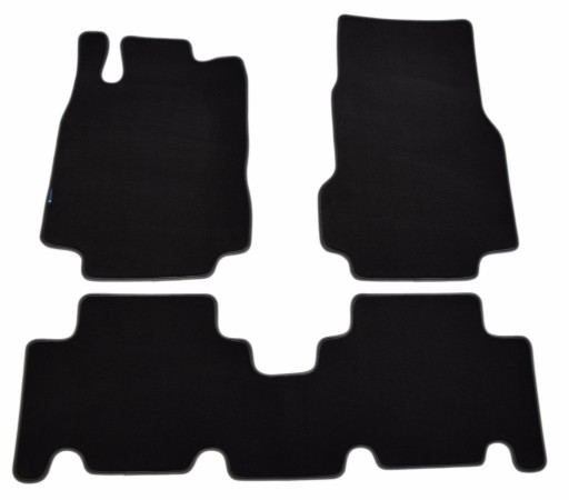 Оксамитові килимки Black Diamond, Rimówka. Mercedes A-class W168 1997-2001 р.в