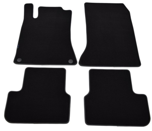Оксамитові килимки Black Diamond, Rimówka. Mercedes A-class W176 2012-2018