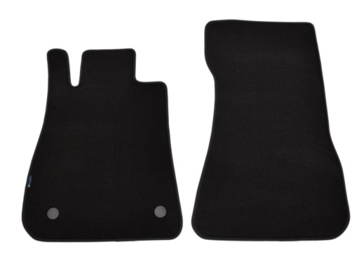 Чорні велюрові килимки Diamond, Rimówka - Mercedes C190 з 03/2015.