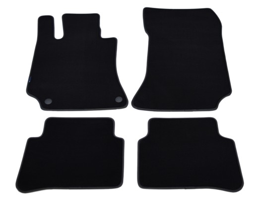 Велюрові килимки Black Diamond, Rimówka - Mercedes CLS X218 2012-2018.