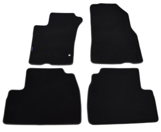 Чорні велюрові килимки Diamond, Rimówka - Mercedes ML W163 1997-2005.