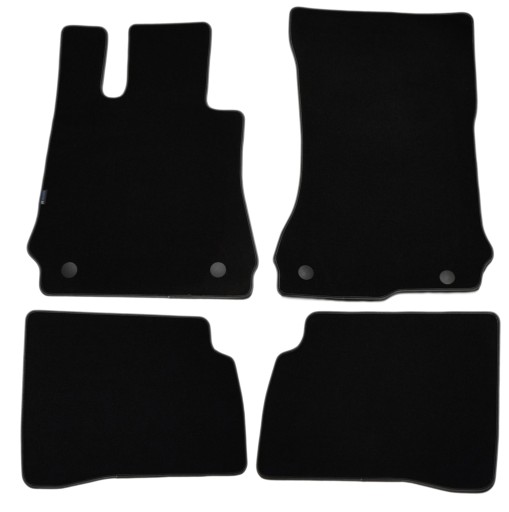 Оксамитові килимки Black Diamond, Rimówka. Mercedes S-Class W221 2005-2013 рр
