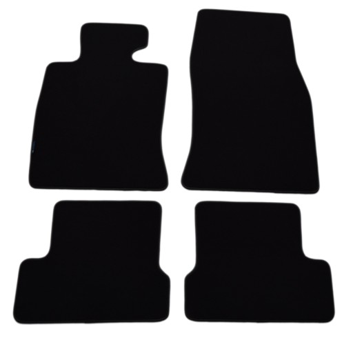 Чорні велюрові килимки Diamond, Rimówka - Mini One R56 2006-2014.