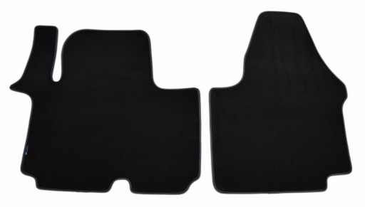 Чорні велюрові килимки Diamond, Rimówka - Nissan Primastar 2001-2014.