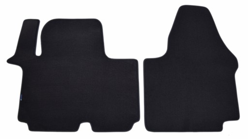 Велюрові килимки Black Diamond, Rimówka - Opel Vivaro 2001-2014.