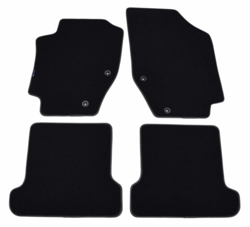 Велюрові килимки Black Diamond, Rimówka - Peugeot 307cc 2003-2009.