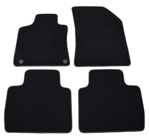 Велюрові килимки Black Diamond, Rimówka - Peugeot 508 II 2018р.