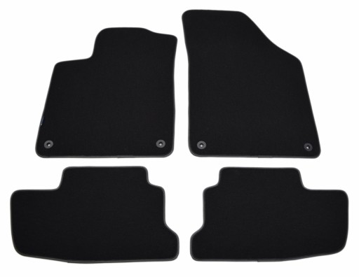 Велюрові килимки Black Diamond, Rimówka - Peugeot RCZ 2010-2015.