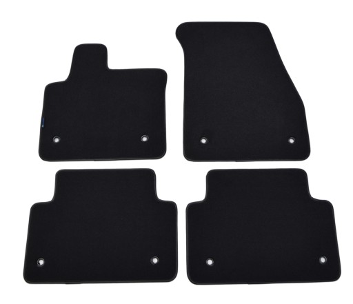 Велюрові килимки Black Diamond, Rimówka - Range Rover Evoque 2018 р.в.