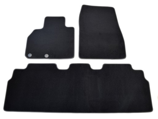 Велюрові килимки Black Diamond, Rimówka - Renault Espace IV 2002-2015.