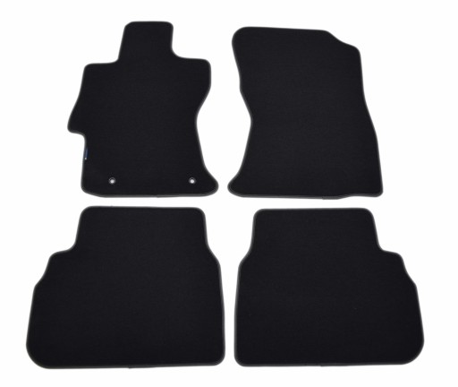 Чорні велюрові килимки Diamond, Rimówka - Subaru Impreza V 2018р.