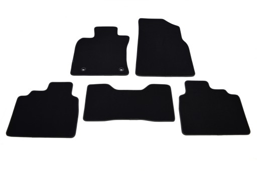 Чорні велюрові килимки Diamond, Rimówka - Toyota Camry 2019 р.в.